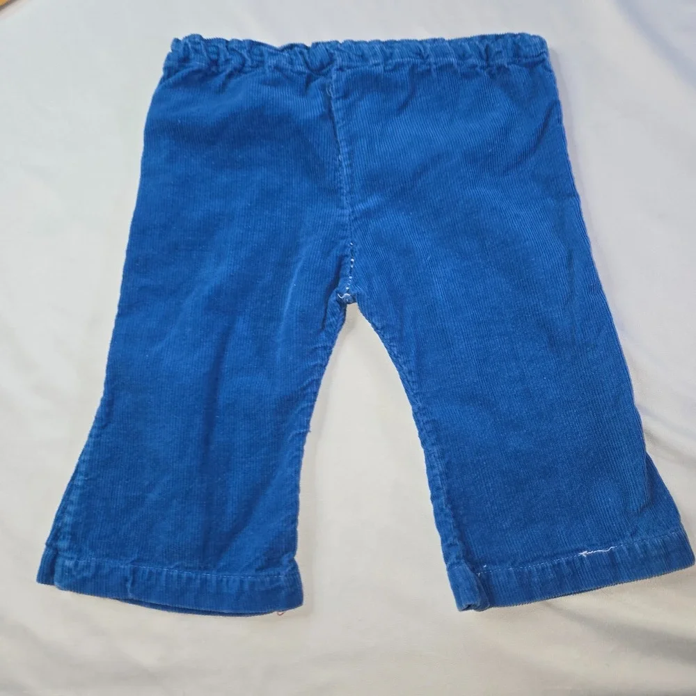 Vintage Girl's Baby Toddler Pant Shorts Overall Lot of 7 Floral 3 to 18 Months